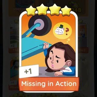 Missing in Action Monopoly Go