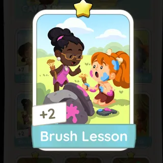 Brush Lesson Monopoly Go