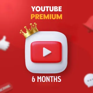 6-Month YouTube Premium Subscription Account EE