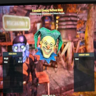 Glowing Baffoon Mask