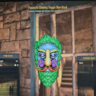 Fasnacht Glowing Veggie Man