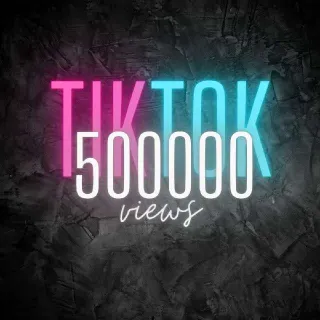 🔥 500000 TikTok views (500k)