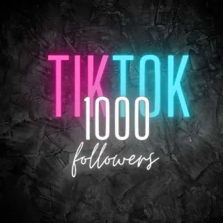 🔥 1000 TikTok Followers