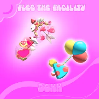 LOVESICK BOW SET + PARTY BALLOONS SET FTF