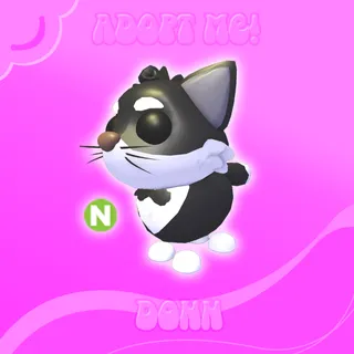 NEON TUXEDO CAT