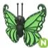 Neon Green Butterfly