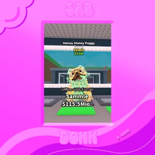 MONEY MONEY PUGGY 21M/S