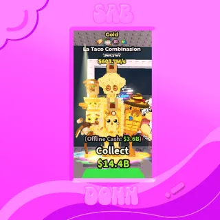 GOLD LA TACO COMBINASION 603.7M/S