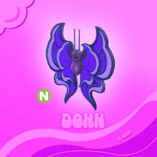 NEON VIOLET BUTTERFLY