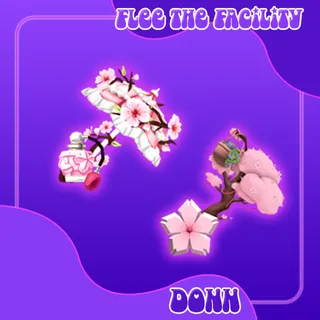 SAKURA PARASOL + CHERRY BLOSSOM TREE FTF