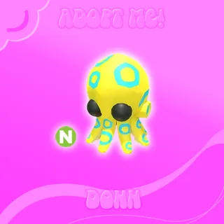 NEON BLUE RINGED OCTOPUS