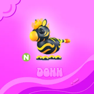 Neon Flaming Zebra