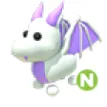 Pet | Neon Lavender Dragon