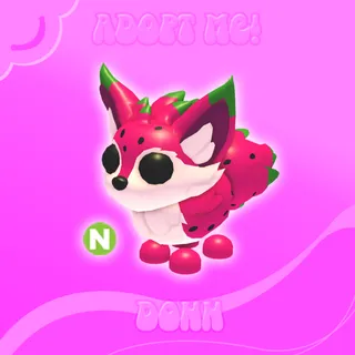 NEON DRAGONFRUIT FOX
