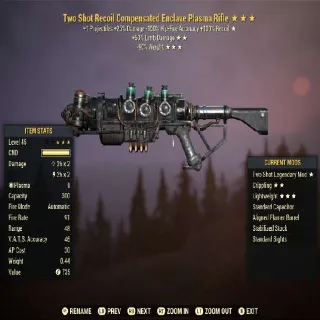 Weapon | TS Enclave Flamer Rifle