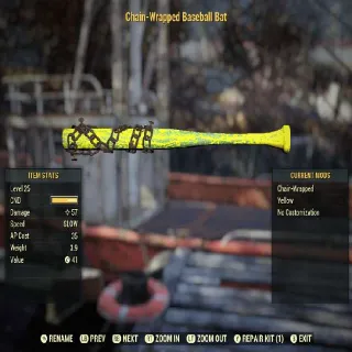Weapon | Yellow Bat 25lvl
