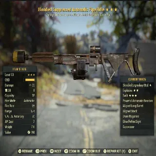 Weapon | B E 15 Pipe Rifle