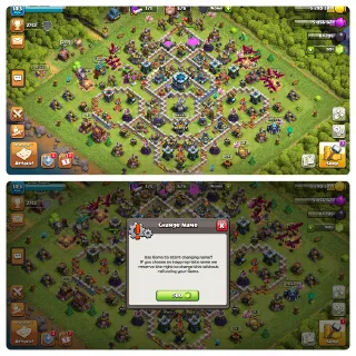 Clash of Clans -Premium Th13-Defence Max Almost-Hero[47-66-40-45-9]-Equipment[Gg10-Fa10-Mm1-Fb10]