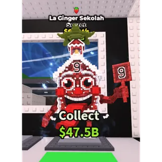 La Ginger Sekolah Strawberry Mutation 🍓 | 675M/s 💸 | 1 Unit 📦 | Steal a Brainrot ⚡ | Fast delivery ✅