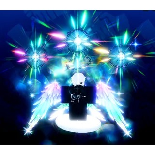 STARLIT HALO WINGS PACK FINISHER & EMOTE | BLADE BALL | CHEAP!!