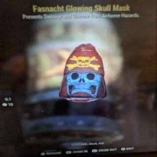 Growing Skull Mask