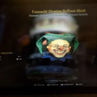 Glowing Buffoon Mask