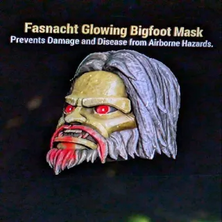 Glowing Bigfoot Mask