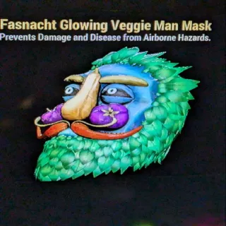 Glowing Veggie Man Mask