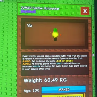 Huge Festive Nutcracker