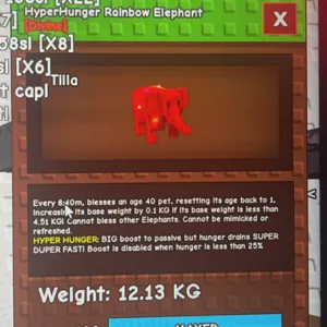 Rainbow Hatch Elephant