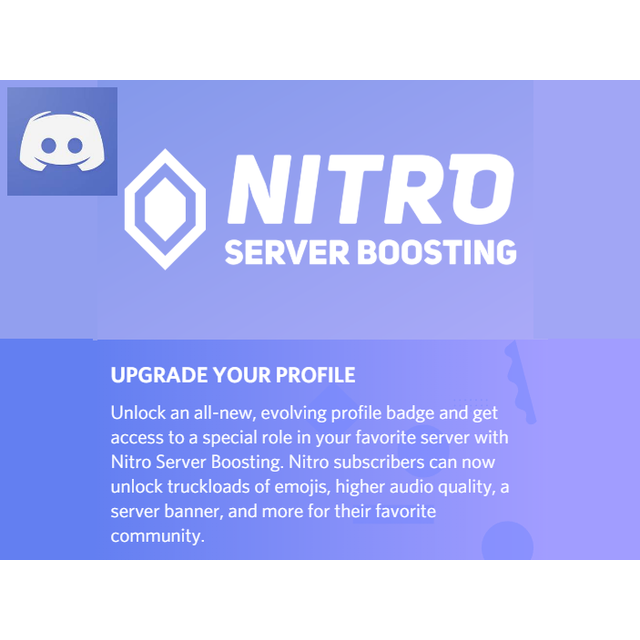 Discord Nitro Server Boost Service 其他 Gameflip