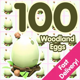 100 Woodland Eggs