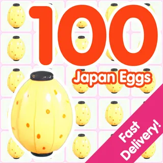 100 Japan Eggs