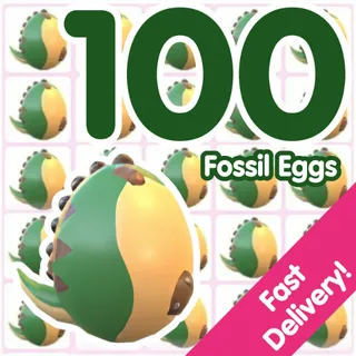 100 Fossil Eggs