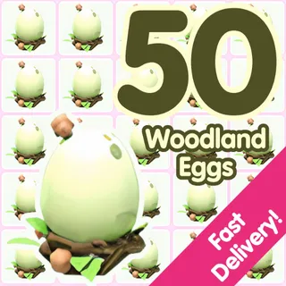50 Woodland Eggs