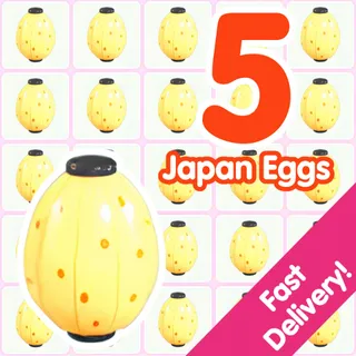 5 Japan Eggs