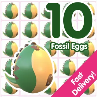 10 Fossil Eggs