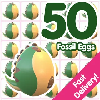 50 Fossil Eggs