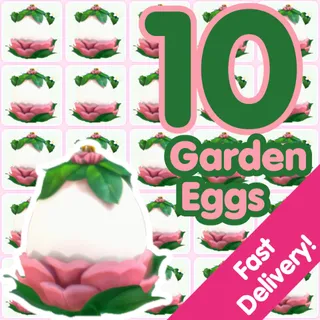 10 Garden Eggs