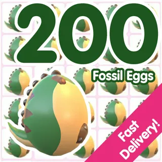 200 Fossil Eggs