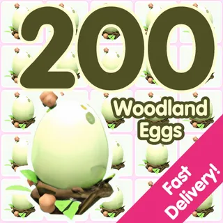 200 Woodland Eggs