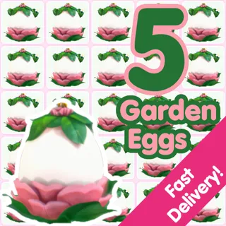 5 Garden Eggs