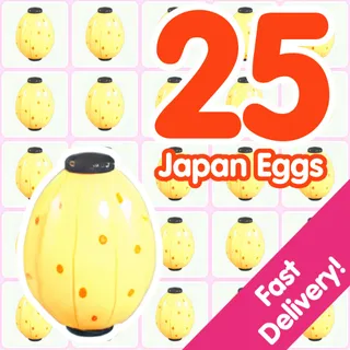 25 Japan Eggs
