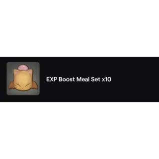 XP boost meal set x 10 final fantasy 14 online code for mogstation