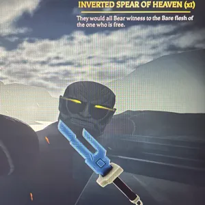 Inverted spear of heaven