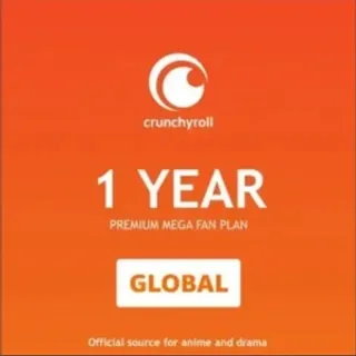 Crunchyroll Megafan 12 months
