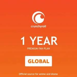 Crunchyroll 1 year Premium fan