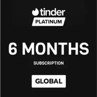 Tinder Platinum 6 months