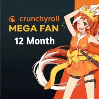 Crunchyroll Megafan 12 months