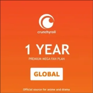 Crunchyroll Megafan 12 months